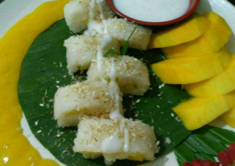 resep MANGO Sticky Rice