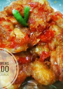 Udang Goreng Balado