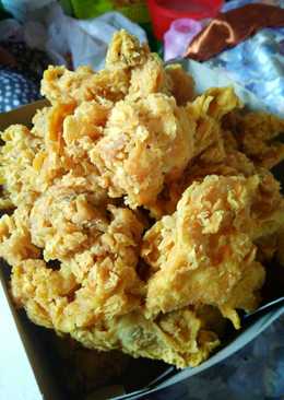 Fried Chicken Super renyah Ala Kaki Lima