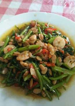 Cah kangkung udang tauco kak andin