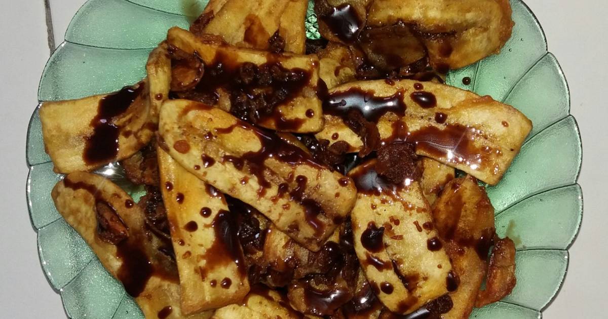 Resep Pisang Lumpur Coklat Resep Pisang Lumpur Coklat