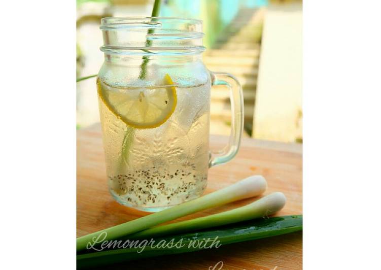 Resep Lemongrass tea with lemonade