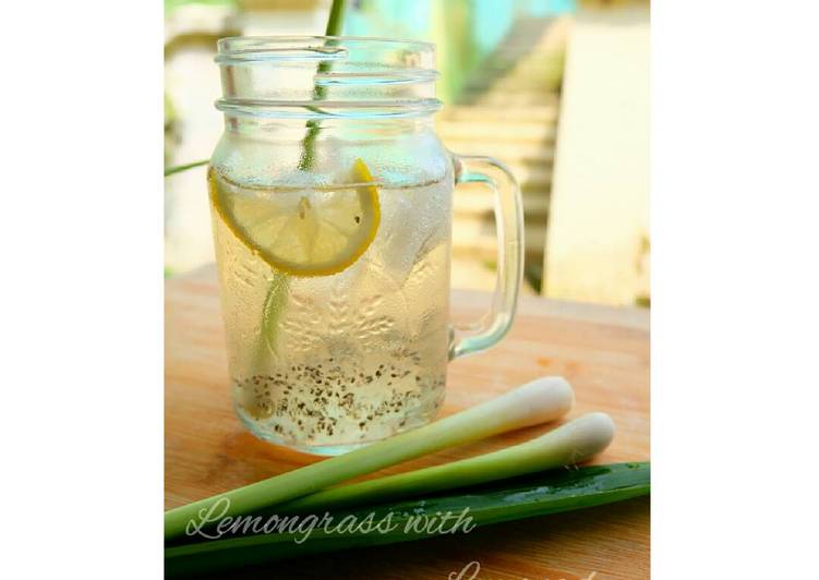 resep makanan Lemongrass tea with lemonade