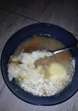 Seblak basah telur sederhana