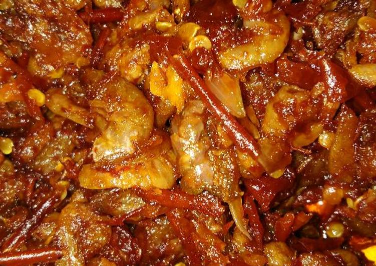 gambar untuk resep makanan Sambal Ebi Asam Manis