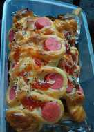 Catterpilar Sausage Bread