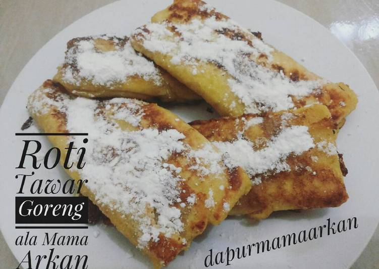 resep makanan Roti Tawar Goreng