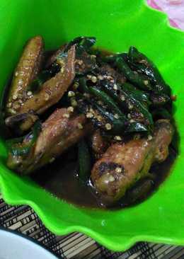 Ayam kecap cabe hijau