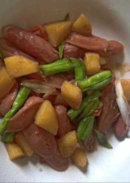 Cah Sosis Kentang Saus Teriyaki