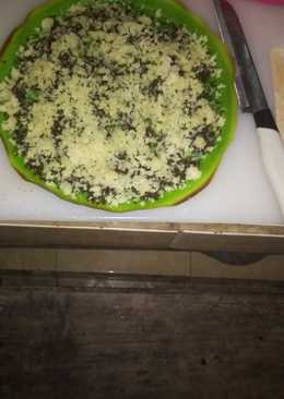 Terang bulan teflon coklat keju