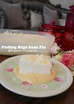 Puding Keju Saus Fla