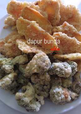 Wortel brokoli goreng tepung camilan untuk anak2