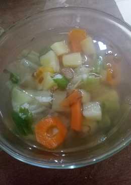 Sayur sop simple