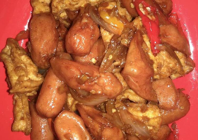 Sosis teriyaki
