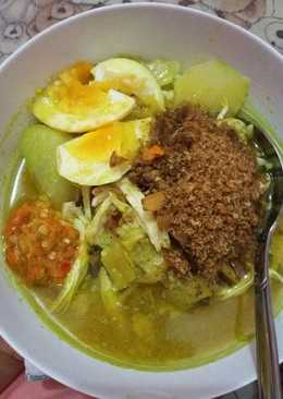 Soto Ayam ala kaki lima lamongan