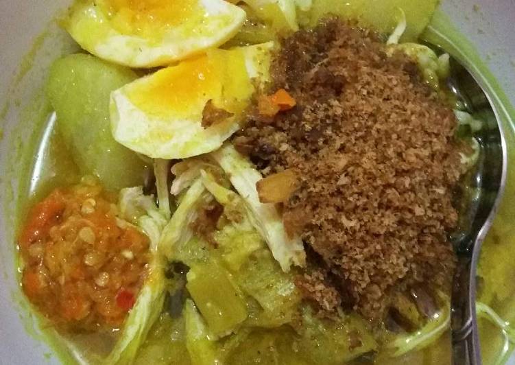 resep masakan Soto Ayam ala kaki lima lamongan