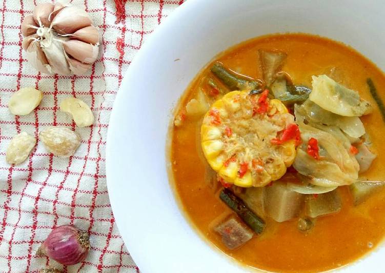 gambar untuk resep makanan Sayur lodeh simple