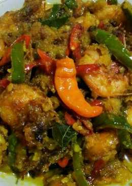 Udang goreng acar kuning