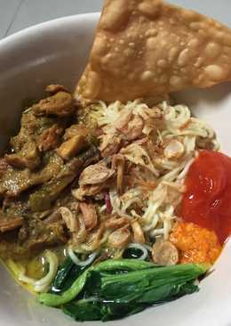 Mie ayam sederhana