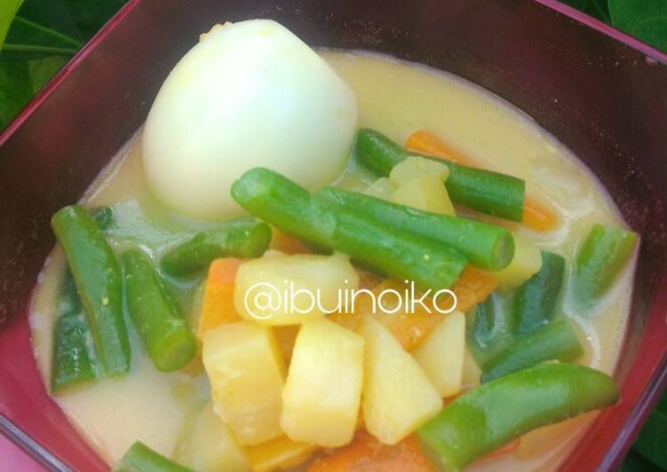  Resep Lodeh Kuning Wortel Kentang Buncis oleh ibuinoiko 