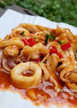 Cumi Saos Pedas Manis