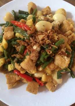 Tumis Tahu Kacang panjang