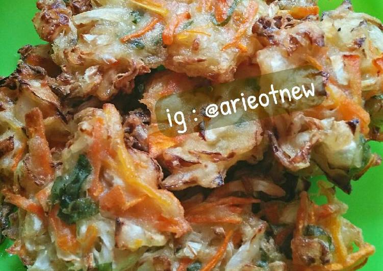 gambar untuk resep makanan Bala bala / bakwan sayur renyah crunchy bin kriuk kriuk