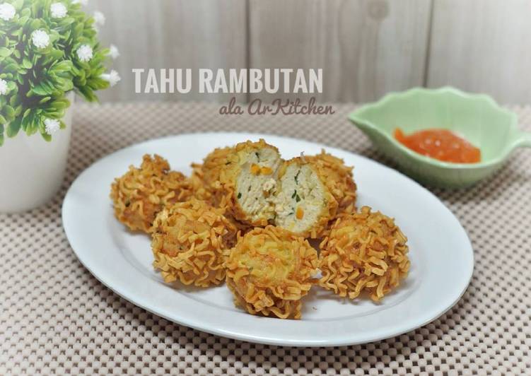 cara membuat 34. Tahu Rambutan ala ArKitchen