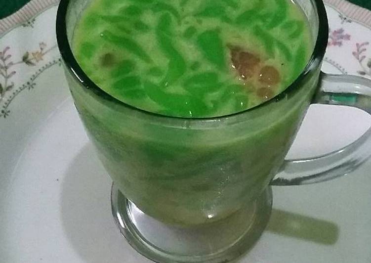 resep Es cendol nutrijell