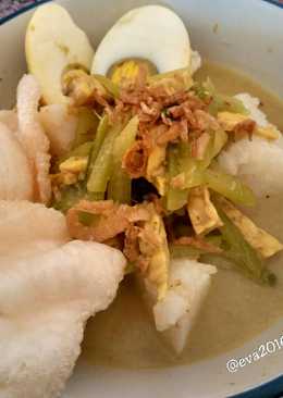 Ketupat Sayur Labu Siam