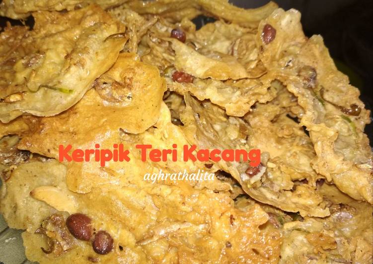 resep makanan 52. Keripik Teri Kacang Renyah Gurih