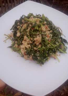 Urap Sayur ( Krawu Kulup ) Bumbu Bakar dan Terasi 