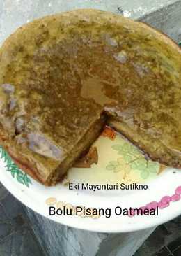 Bolu Pisang Oatmeal (Blender, Oven, Tanpa Tepung)