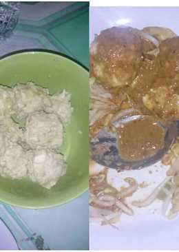 Bakso Tempe Bumbu Pecel