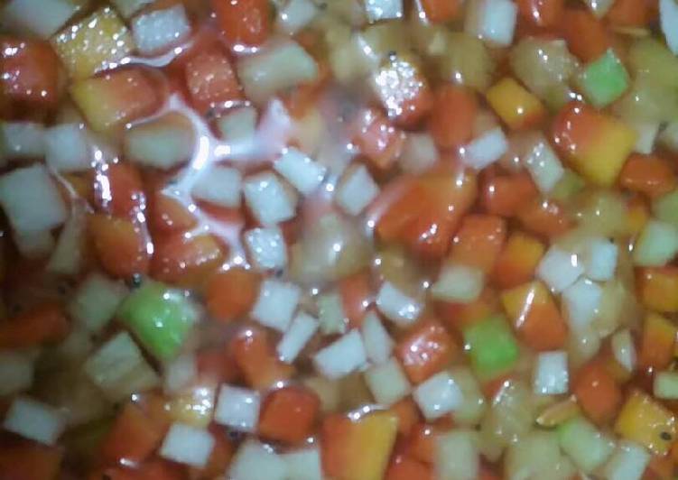 resep Es buah sirup leci