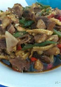 Tumis Sayur Daging