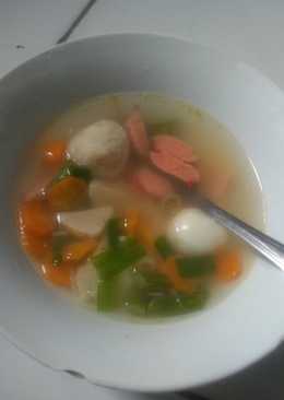 Sayur sop simpel untuk anak