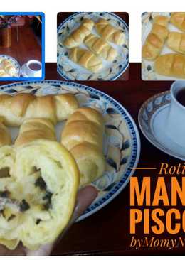 Roti Manis Pisang Coklat