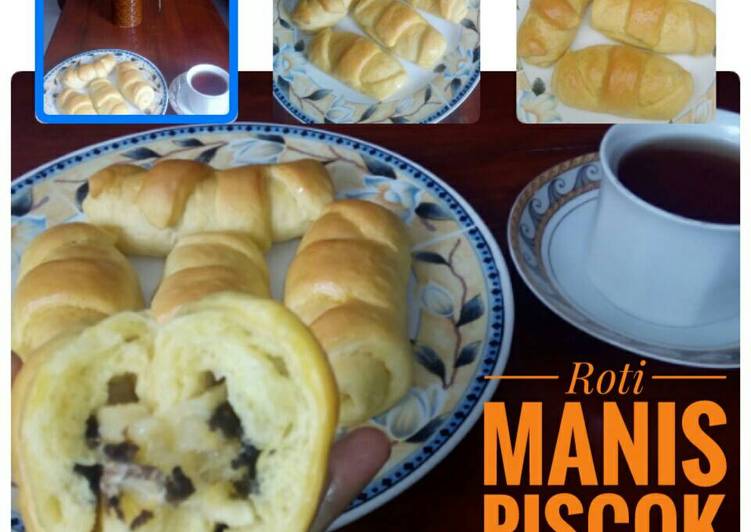 resep Roti Manis Pisang Coklat