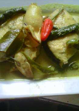 Gulai tenggiri n cumi