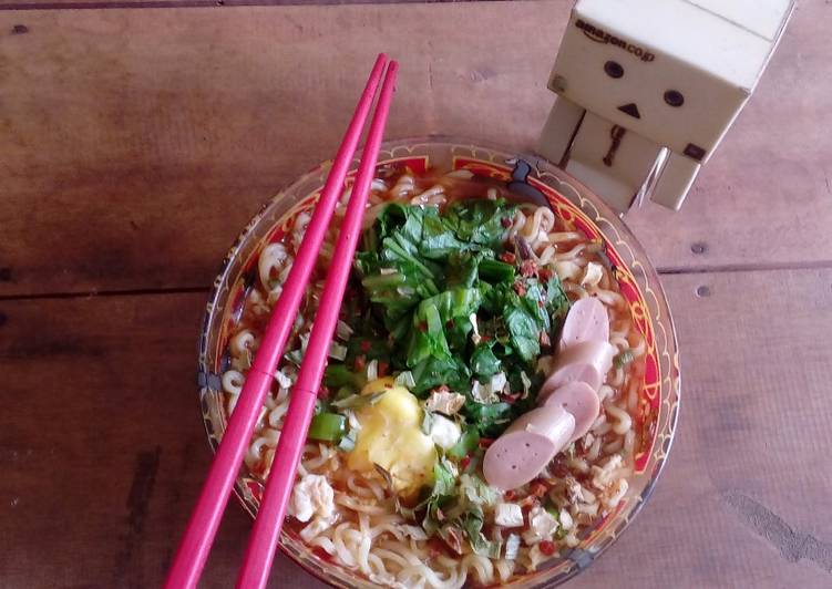 Resep Korean Ramen/Ramyeon Kiriman dari Leli Nad