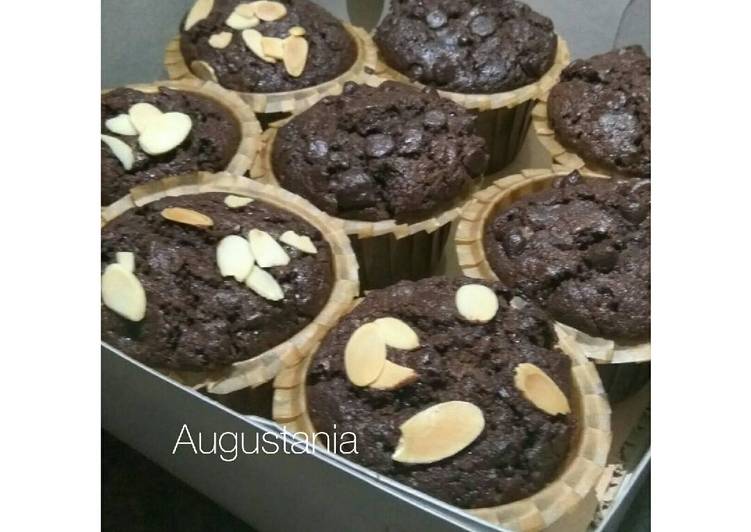 Resep Chocolate Custard Muffin - Augustania