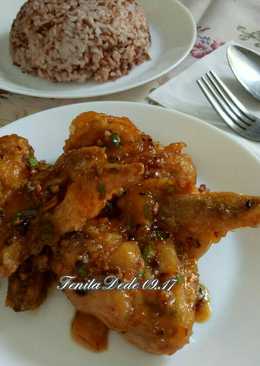 Ayam Goreng Saus Karamel