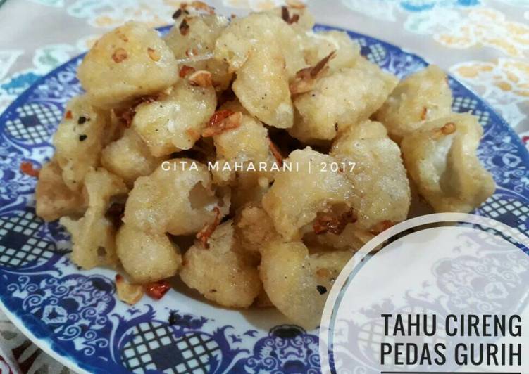 resep Tahu Cireng Pedas Gurih