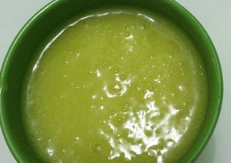 cara membuat Jus mamud(mangga muda)