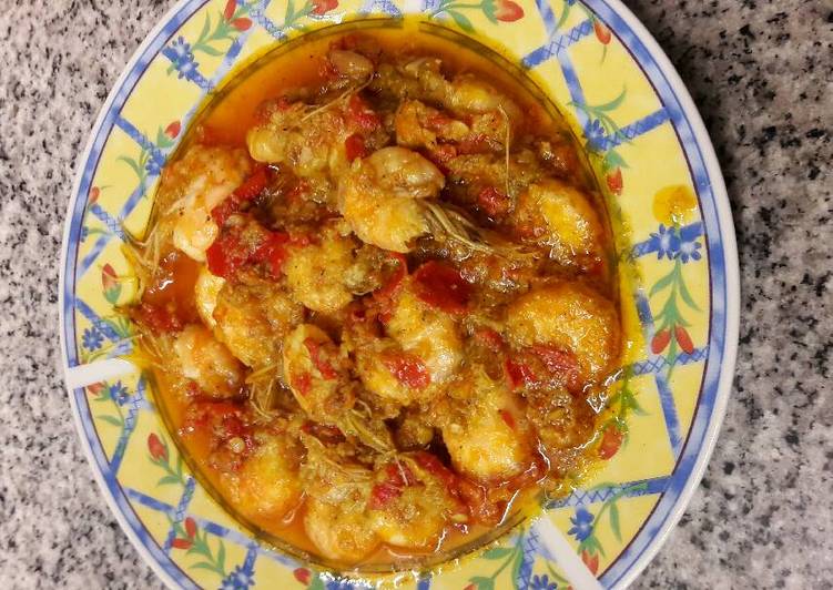 cara membuat Sambel goreng udang