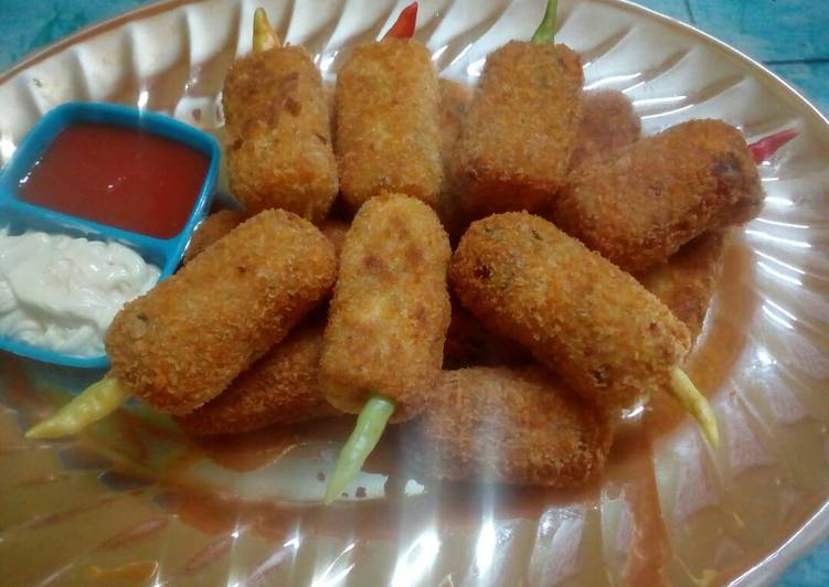 gambar untuk cara membuat Kroket singkong nikmat lezat