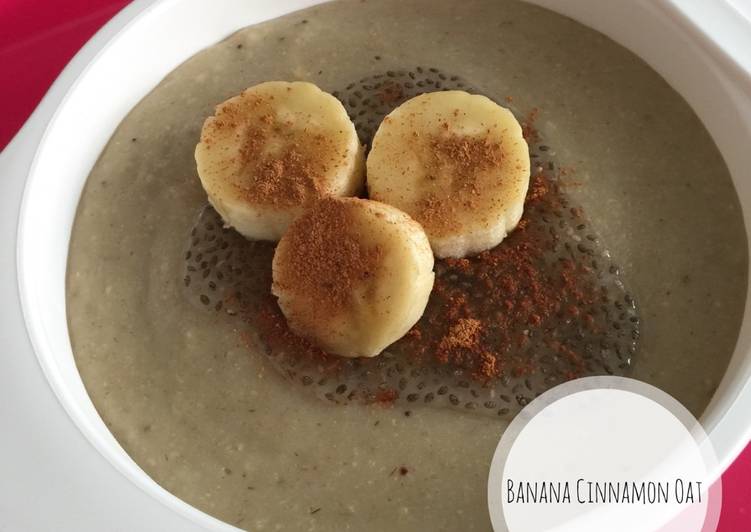 Resep Banana Cinnamon Oat - Mpasi 6 Bulan Karya Susan Lie