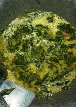 Sayur santen daun singkong