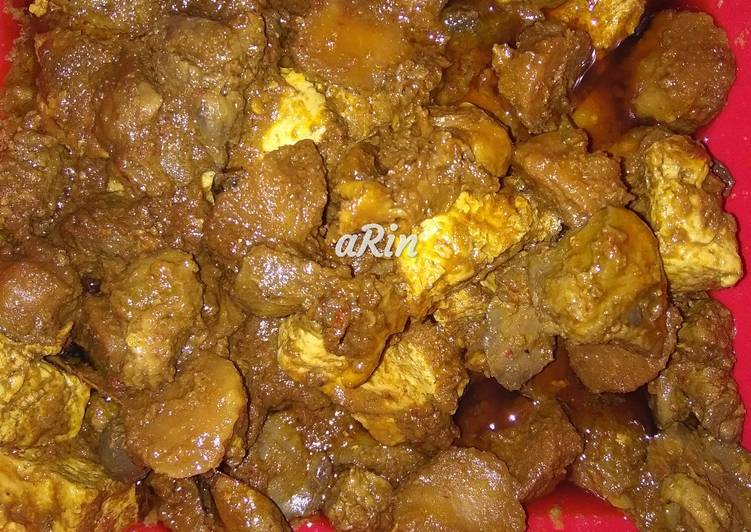 resep lengkap untuk Semur Ati Ampela